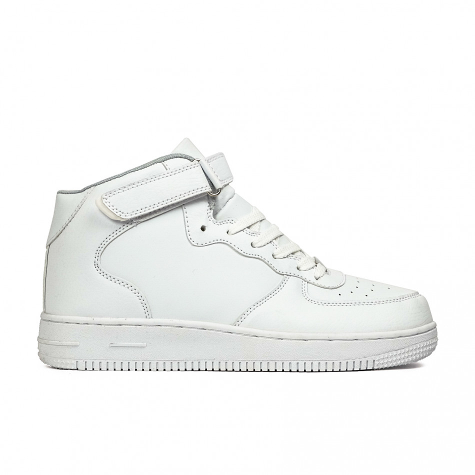 Ανδρικά λευκά ψηλά sneakers Classic 93606