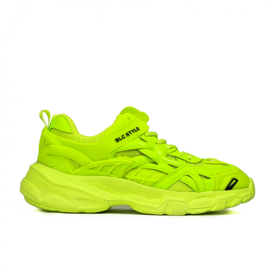 Ανδρικά πράσινα sneakers Vibrant Fluo 93673