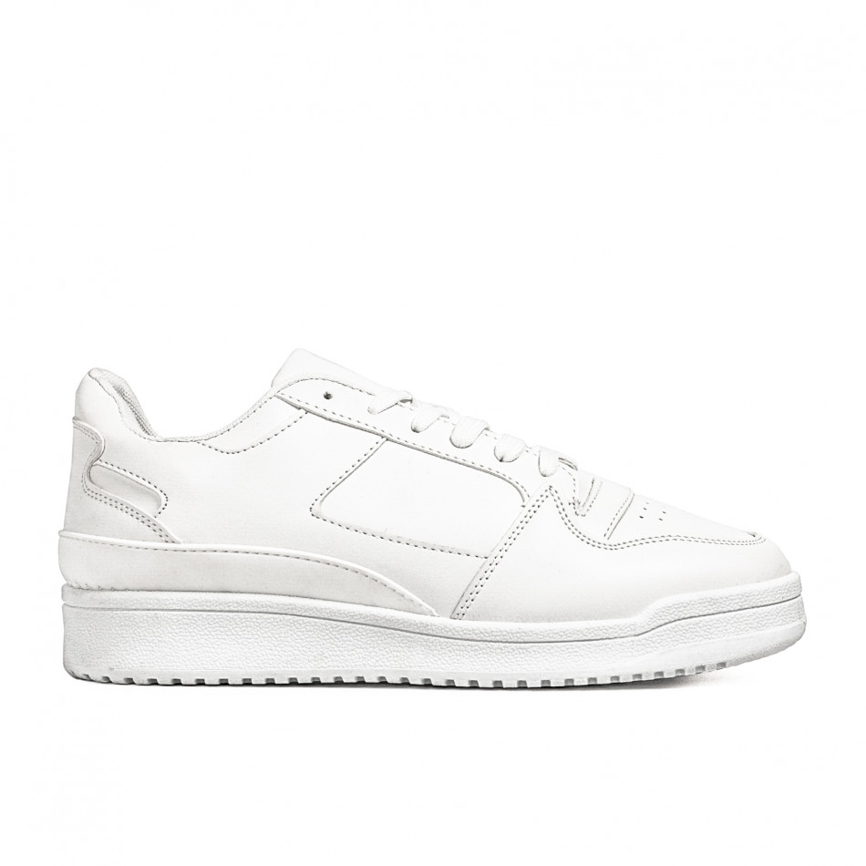 Ανδρικά λευκά sneakers Renda 85-873 94349