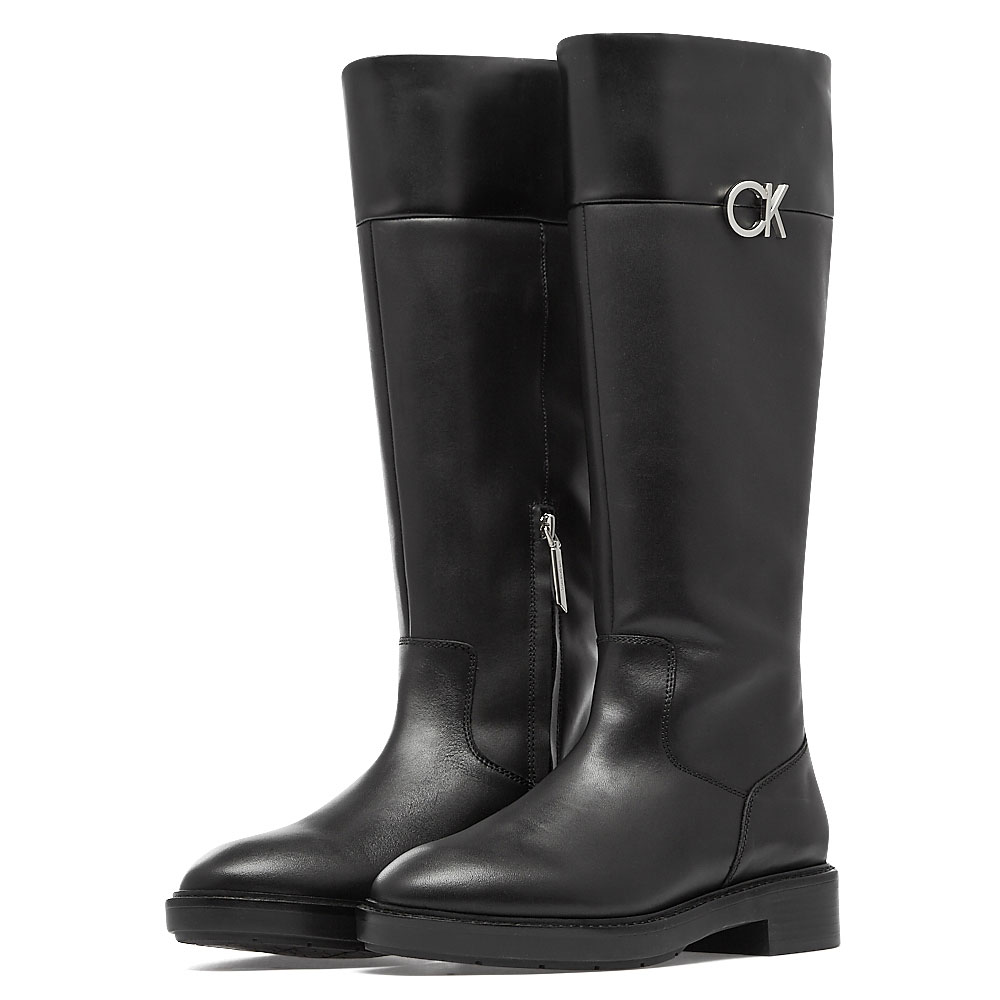 Calvin Klein – Calvin Klein Rubber Sole Knee Boot W/Hw HW0HW01689-BEH – 00873