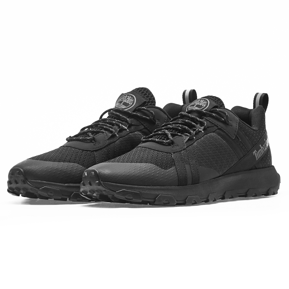 Timberland – Winsor Trail Low Lace Up Sneaker Black Mesh – TMEK9